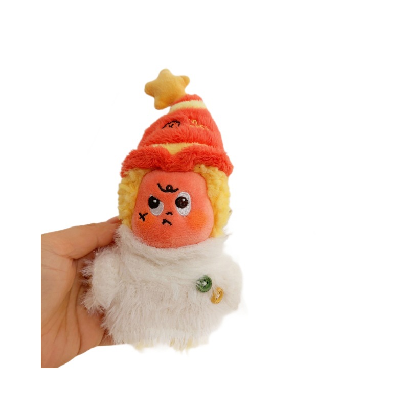 123星星人毛绒挂件玩偶娃衣我们是星人公仔配饰背带裤套装可爱