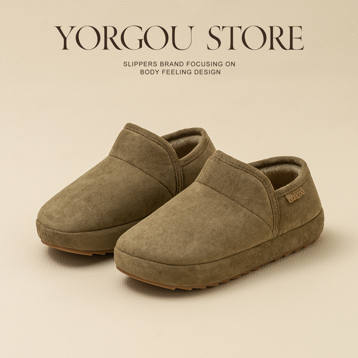 远港全包跟棉拖鞋女秋冬季外穿