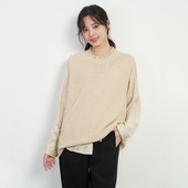 UGIZ2024年冬季 针织马甲女UDEH807 纯色休闲通勤套头无袖 新品 韩版