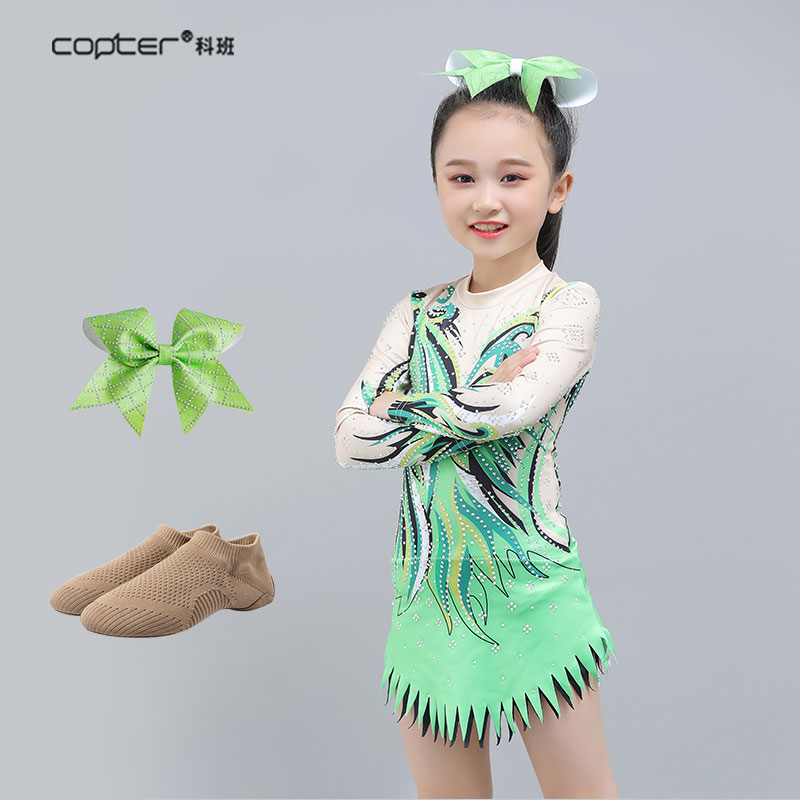 copter爵士比赛服艺术体操表演