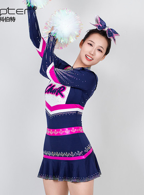 2025新款COPTER啦啦操比赛服花球服装技巧啦啦比赛服表演队服预售