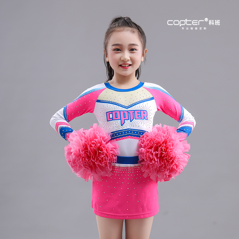 新款比赛服copter啦啦操装服装