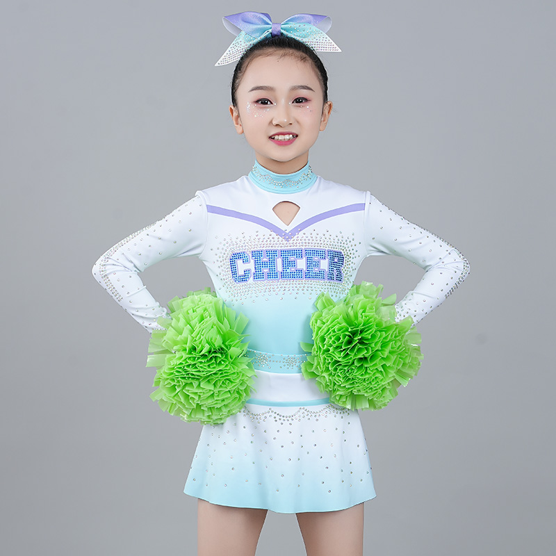 COPTER啦啦操比赛服啦啦队服装团体啦啦队队服定制比赛演出服现货