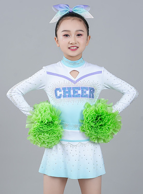 COPTER啦啦操比赛服啦啦队服装团体啦啦队队服定制比赛演出服现货