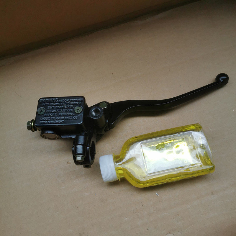 适用隆鑫劲隆摩托车配件GP150-56/K8/CR3前刹车泵碟刹上泵总成