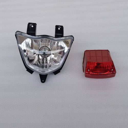 适用建设雅马哈JYM125-9 XTZ125越野 大灯总成 尾灯前照灯 小兔子