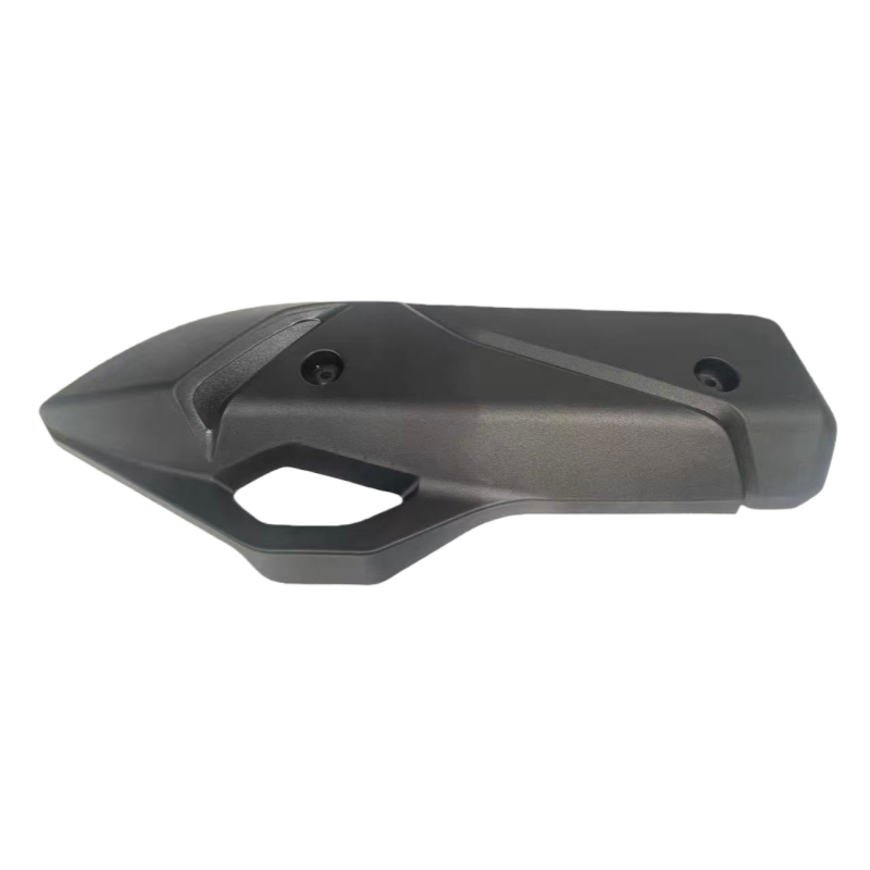 适用台荣川铃CL150T踏板车T10消声器护罩排气管防烫板塑料壳烟筒