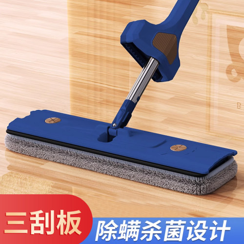 新款免手洗拖把家用一拖净强吸水