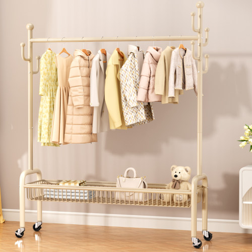 家用卧室可移动晾衣架多功能挂架