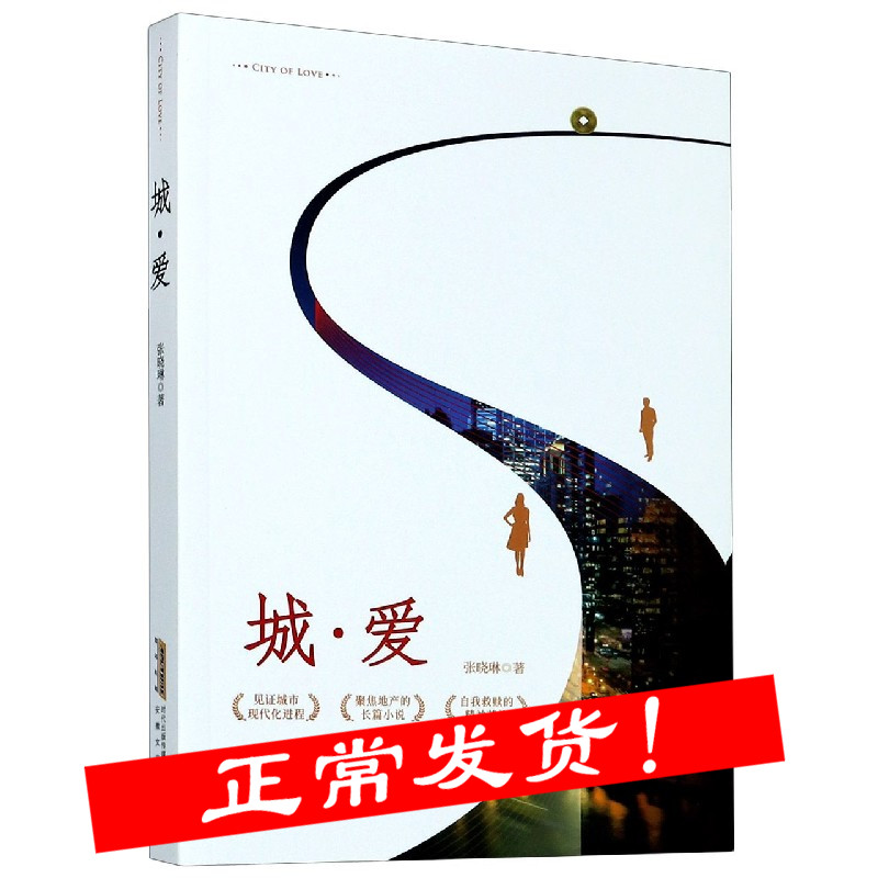城爱 张晓琳 长篇小说 反映当代女性自立自强、百折不挠的精神风貌 安徽文艺出版社