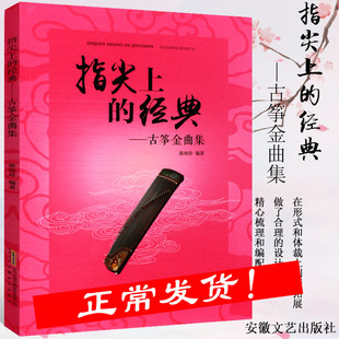 指尖上的经典古筝金曲集 古筝曲谱大全书籍流行歌曲集 古筝伴奏入门教材 初学者入门自学琴谱书 古筝谱流行曲流行歌曲带指法书籍