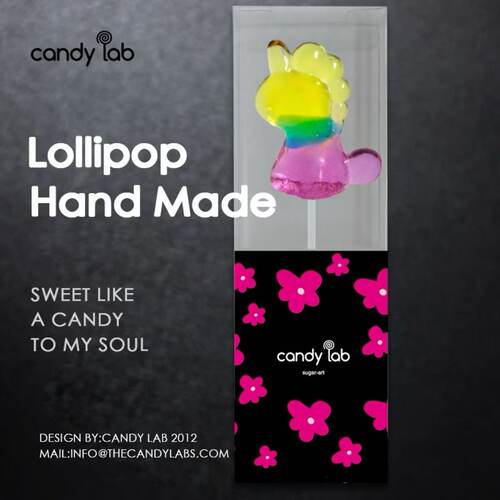 candylab手工创意水果味棒棒糖