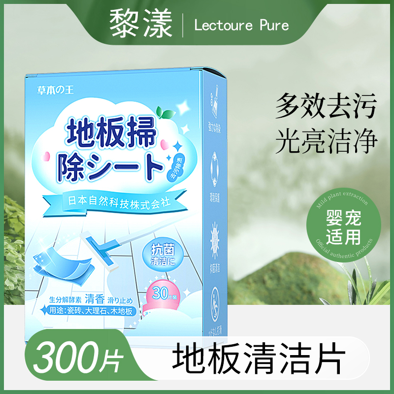 【10袋】日本地板清洁片强力去污