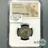 NGC Древняя римская серебряная монета 1998 Туржская гармоническая богиня 69 Nian Weisba Persian Tu Muspillipu