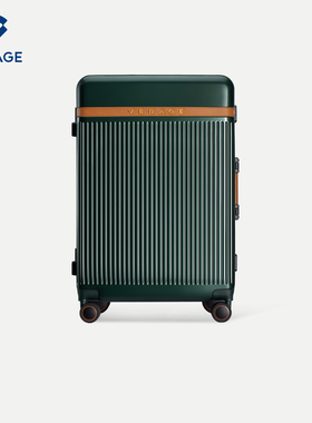 VERAGE/维丽杰旅行轻便登机拉杆行李箱密码箱子高端复古铝框男女
