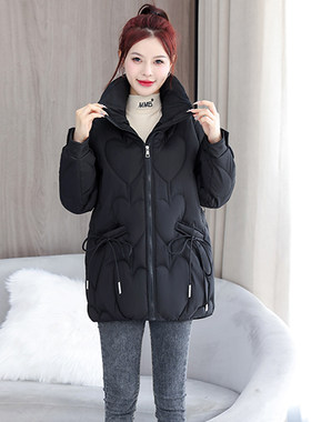 冬季羽绒棉服女保暖短款