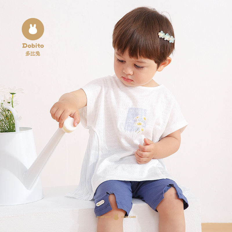 女宝宝夏装婴儿夏季衣服小儿童短袖两件套夏天洋气1-2岁女童套装