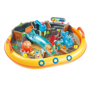 费费龙水上乐园儿童玩具宝宝戏水大冒险沙滩钓鱼男童女孩生日礼物