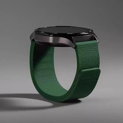 夏天新款荔枝纹硅胶磁吸适用华为gt6手表gt5新款高级感表带watch5/4/3proGT4GT3gt2透气原装智能舒适配件腕带