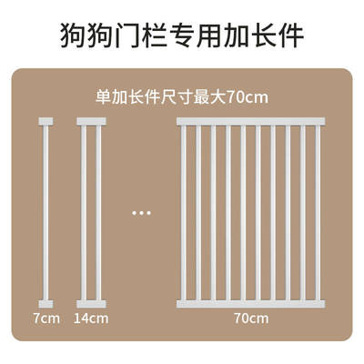 宠物围栏安全门栏加长件