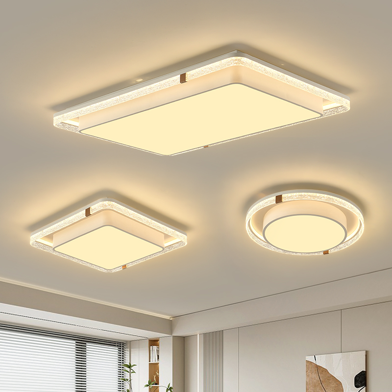 2024年新款吸顶灯家用长方形客厅客厅灯主卧室房间灯压克力现代高