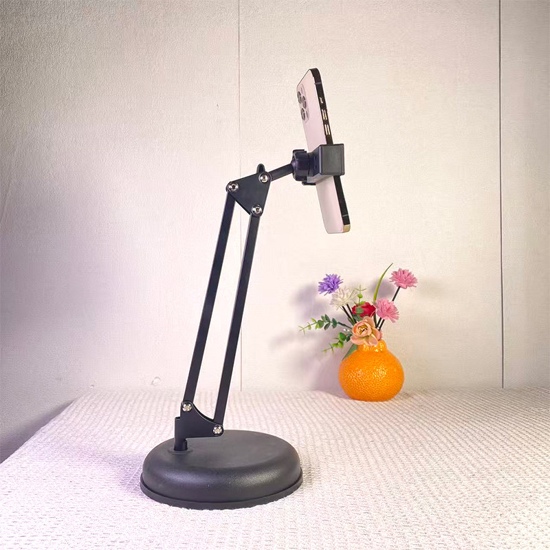 手机支架桌面新款直播拍摄美食录视频神器上网课专用开箱vlog老师书法俯视拍摄支撑懒人手机架
