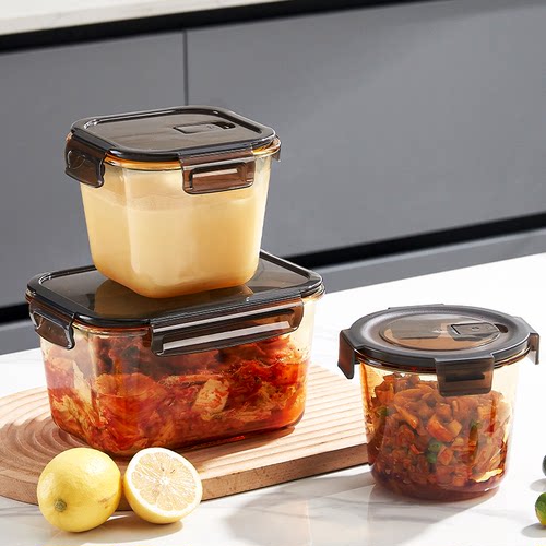 高硼硅耐热玻璃泡菜保鲜盒