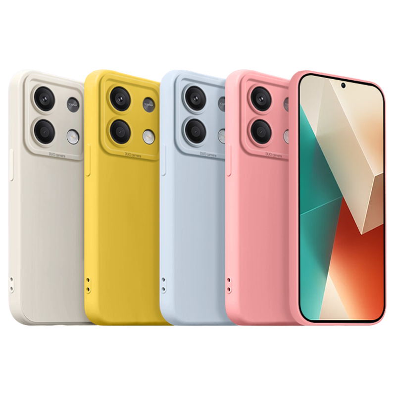 逸圣适用于红米Note13手机壳网红情侣Redmi Note13Pro+新款液态硅胶note13RPro天使眼镜头防摔男女亲肤保护套