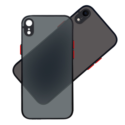 适用于苹果XR系列肤感撞色手机壳