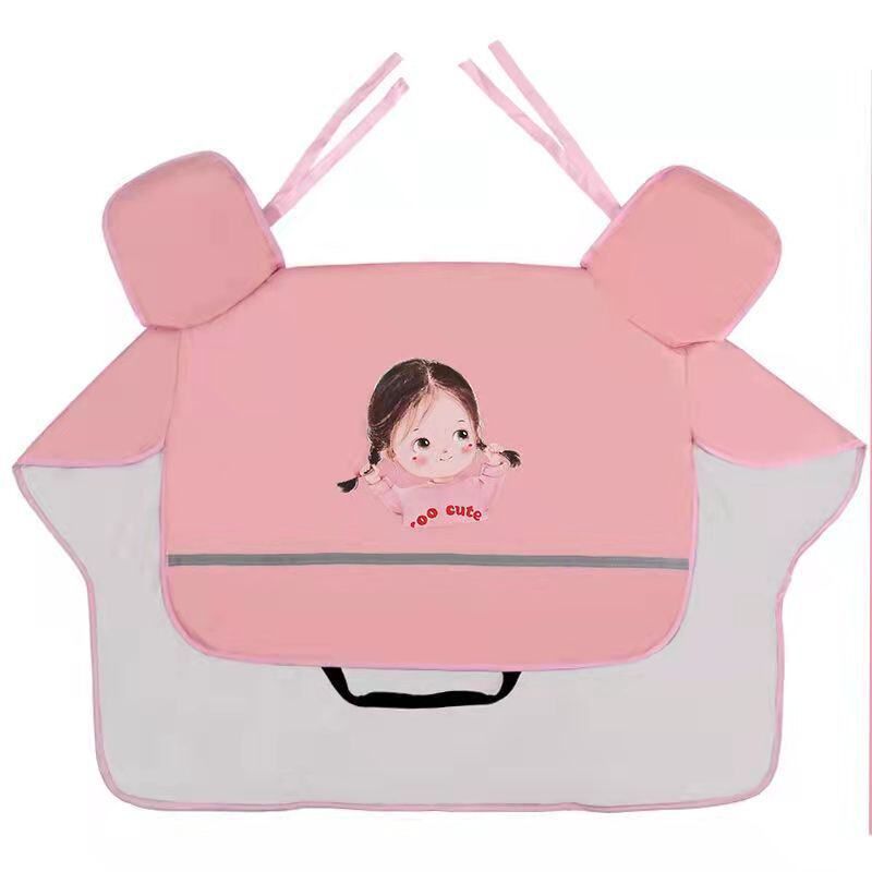 春夏夏款春秋夏天电动车挡风被防水防晒遮阳男女通用电动车遮阳罩