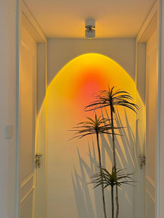 明卓通道楼梯间客厅大气灯日落表面安装 射灯走廊入口大厅洗墙机