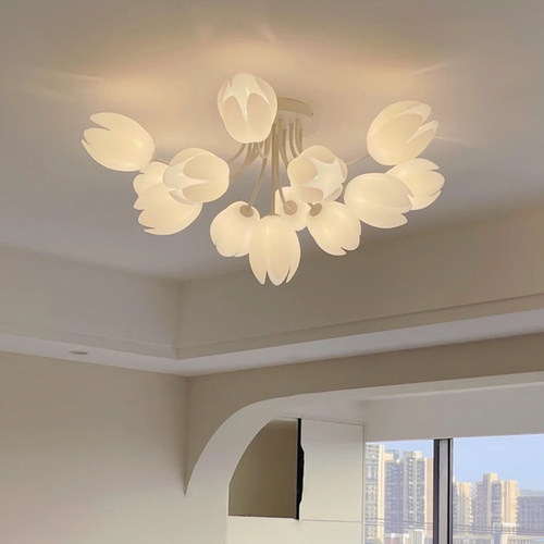 铭琢客厅卧室奶油风环保PE