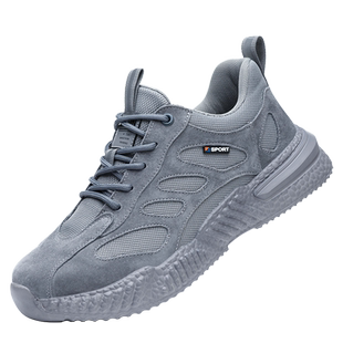 劳保鞋男款士新型透气防砸防刺穿工地安全老保带钢板超轻电工绝缘