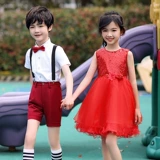 Детский костюм для раннего возраста, комбинезон для мальчиков, штаны, наряд маленькой принцессы, юбка