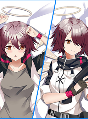 Arknights明日方舟呢能天使等身抱枕萨科塔Exusiai动漫二次元枕套