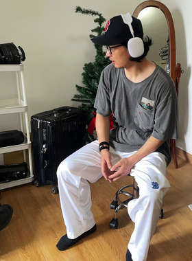 2000 道士下山 宽松夏日卫裤 纯棉