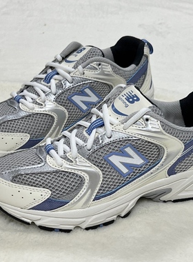New Balance NB 530 减震透气跑步鞋 男女同款 钢蓝色  MR530KC