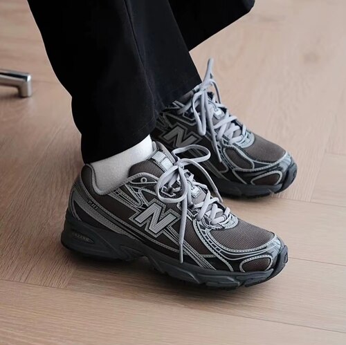 New Balance NB 740 舒适贴合跑步鞋 男款 咖啡棕灰 U7407YI