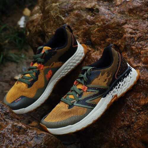 New Balance Hierro v7Fresh Foam X越野跑步鞋男款 棕黄MTHIERG7