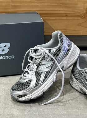 New Balance NB 740 复古休闲 老爹鞋 男女同款 银灰 U74096I