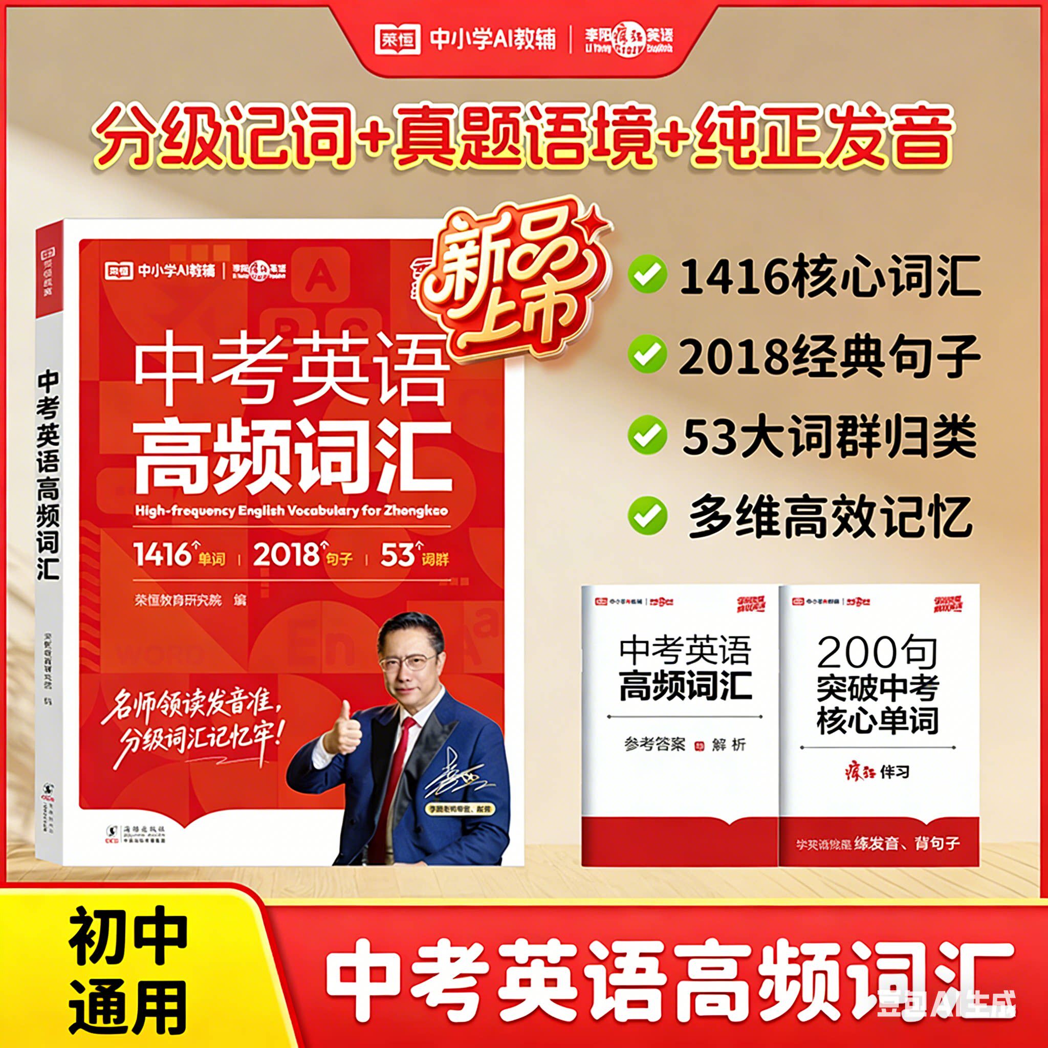 荣恒教育26版中考英语高频词汇