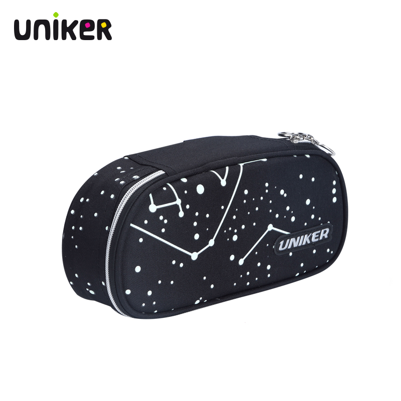 uniker男孩创意多功能中学生笔袋