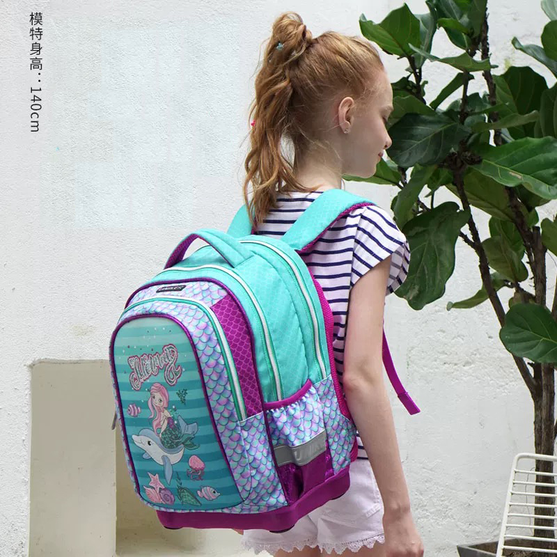 uniker双肩书包女儿童4年级减负