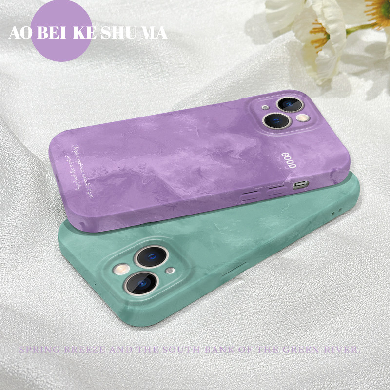 适用于苹果13菲林壳西柚