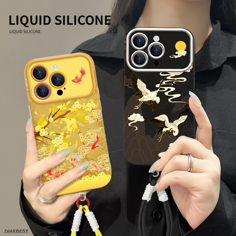 适用于苹果15手机壳新款大视窗