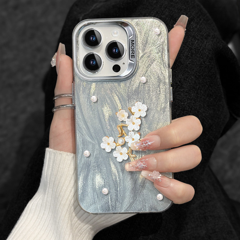 适用于苹果15手机壳新款羽纱壳