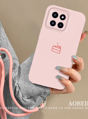 简约ins风适用于小米14pro手机壳mi14保护套xm13pro散热12全包防摔Spro高级菲林11背带斜跨绳10por小众女13软