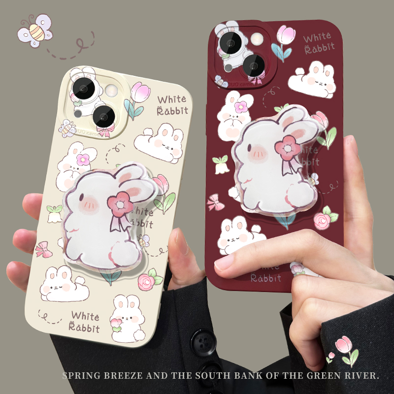 苹果14甜可花兔天使眼