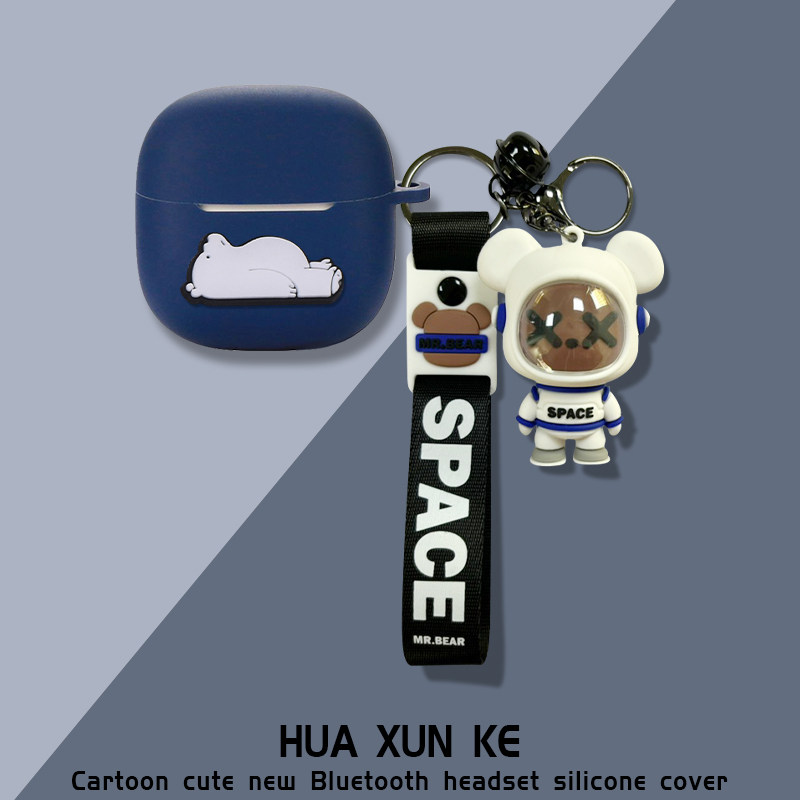适用小米红米Redmi Buds 8青春版耳机套硅胶卡通动漫软壳连体式红米buds 8 lite蓝牙耳机保护套软壳硅胶卡通