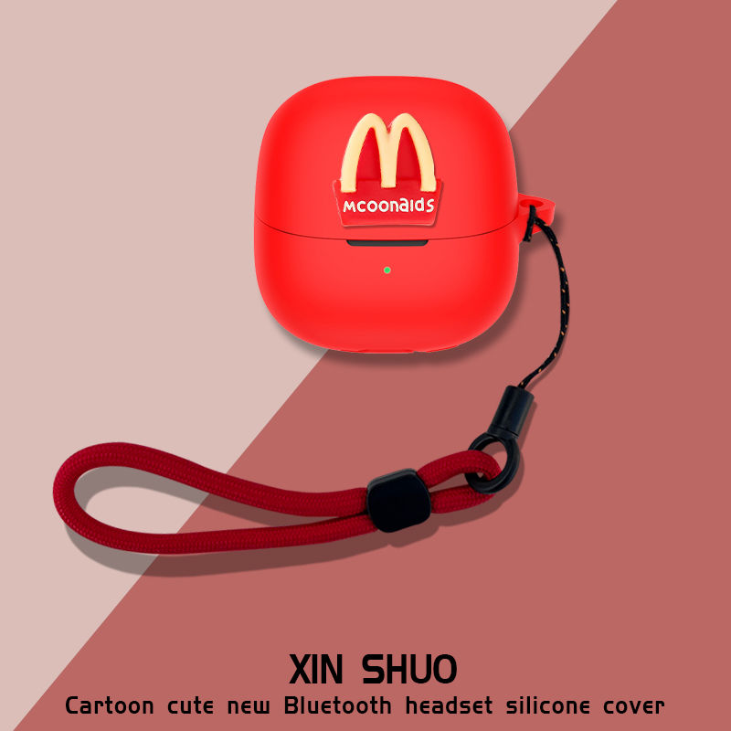 适用于倍思Baseus BS1NC蓝牙耳机保护套卡通动漫倍思BS1NC耳机充电仓盒保护壳硅胶软壳防摔收纳包一体式软壳